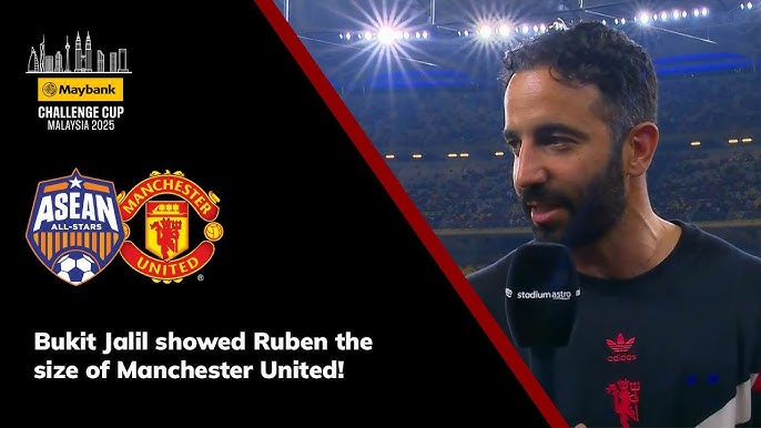 MU Dipermalukan ASEAN All Stars, Ruben Amorim Akui Performa MU Jauh dari Harapan